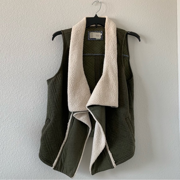 Anthropologie Saturday Sunday Green Vest - Picture 4 of 4